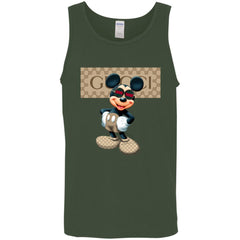 Gucci Mickey Gift Birthday T-shirt Men Cotton Tank Men Cotton Tank - parenttees