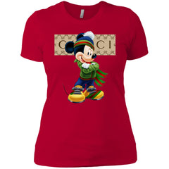 Gucci Trending Mickey T-shirt Women Cotton T-Shirt Women Cotton T-Shirt - parenttees