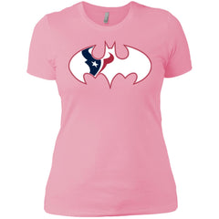 We Are The Houston Texans Batman Nfl Mashup Women Cotton T-Shirt Women Cotton T-Shirt - parenttees