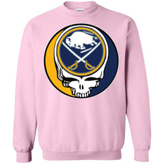 Buffalo Sabres Grateful Dead Steal Your Face Hockey Nhl Shirts Crewneck Pullover Sweatshirt Crewneck Pullover Sweatshirt - parenttees