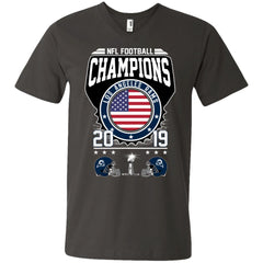 Nfl – Football Champions Los Angeles Rams Super Bowl 2019 Men V-Neck T-Shirt Men V-Neck T-Shirt - parenttees