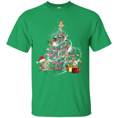 Chanel Christmas Tree T-shirt Men Cotton T-Shirt Men Cotton T-Shirt - parenttees