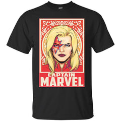 Captain Marvel Ornament Men Cotton T-Shirt Men Cotton T-Shirt - parenttees