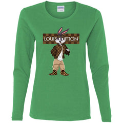 Louis Vuitton Rabbit Beauty T-shirt Women Long Sleeve Shirt Women Long Sleeve Shirt - parenttees