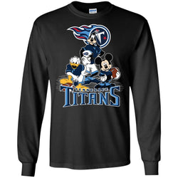 Mickey Mouse Tennessee Titans American Football Nfl Sports Shirt Men Long Sleeve Shirt