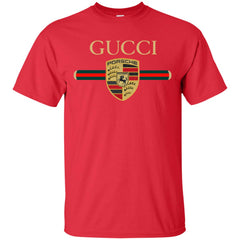 New Gucci Porsche Shirt Men Cotton T-Shirt Men Cotton T-Shirt - parenttees