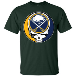 Buffalo Sabres Grateful Dead Steal Your Face Hockey Nhl Shirts Men Cotton T-Shirt