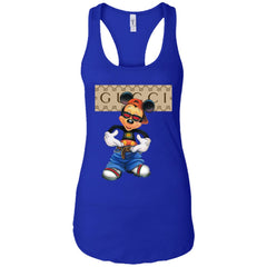 Gucci Logo Shirt Mickey Mouse T-shirt Women Tank Top Women Tank Top - parenttees