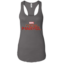 Marvel Captain Marvel Movie Logo Red Women Tank Top Women Tank Top - parenttees