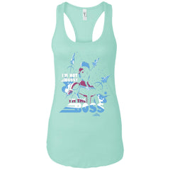 Captain Marvel I'm The Boss Space Blue Red Women Tank Top Women Tank Top - parenttees