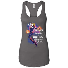 Captain Marvel Inspirational Quote Flight Women Tank Top Women Tank Top - parenttees