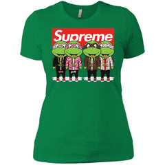 Supreme Turtle T-shirt Women Cotton T-Shirt Women Cotton T-Shirt - parenttees