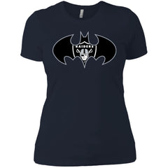 We Are The Oakland Raiders Batman Nfl Mashup Women Cotton T-Shirt Women Cotton T-Shirt - parenttees