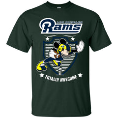 Nfl – Los Angeles Rams Totally Awesome Mickey Mouse Super Bowl 2019 Football Men Cotton T-Shirt Men Cotton T-Shirt - parenttees