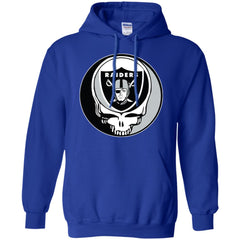 Oakland Raiders Grateful Dead Steal Your Face Football Nfl Shirts Pullover Hoodie Sweatshirt Pullover Hoodie Sweatshirt - parenttees
