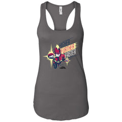 Captain Marvel Higher Further Faster Drawn Women Tank Top Women Tank Top - parenttees