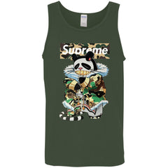 Supreme Panda Kung Fu T-shirt Men Cotton Tank Men Cotton Tank - parenttees