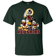 Mickey Mouse Washington Redskins American Football Nfl Sports Shirt Men Cotton T-Shirt Men Cotton T-Shirt - parenttees