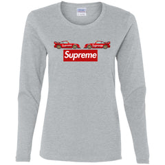 Best Supreme Car T-shirt Women Long Sleeve Shirt Women Long Sleeve Shirt - parenttees