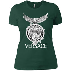 Versace Supervip Logo T-shirt Women Cotton T-Shirt