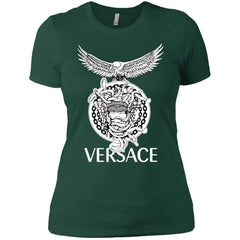 Versace Supervip Logo T-shirt Women Cotton T-Shirt Women Cotton T-Shirt - parenttees