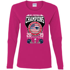 Nfl – Football Champions New England Patriots Super Bowl 2019 Women Long Sleeve Shirt Women Long Sleeve Shirt - parenttees