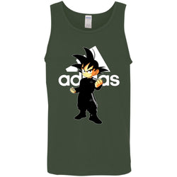 Goku Treding Adidas White T-shirt Men Cotton Tank