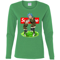 Supreme Rick And Morty Best T-shirt Women Long Sleeve Shirt Women Long Sleeve Shirt - parenttees