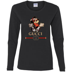 Gucci Mickey Fashion Stylelist Music T-shirt Women Long Sleeve Shirt Women Long Sleeve Shirt - parenttees