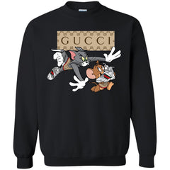 Gucci Tom And Jerry Cartoon T-shirt Crewneck Pullover Sweatshirt Crewneck Pullover Sweatshirt - parenttees