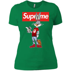 Supreme Rabbit Money Women Cotton T-Shirt Women Cotton T-Shirt - parenttees