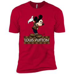 Louis Vuitton Mickey T-shirt Men Short Sleeve T-Shirt Men Short Sleeve T-Shirt - parenttees