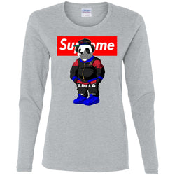 Supreme Bear Trending T-shirt Women Long Sleeve Shirt