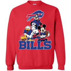 Mickey Mouse Buffalo Bills American Football Nfl Sports Shirt Crewneck Pullover Sweatshirt Crewneck Pullover Sweatshirt - parenttees