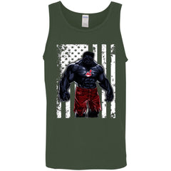 Giants Hulk Cleveland Indians T-shirt Flag Men Cotton Tank Men Cotton Tank - parenttees