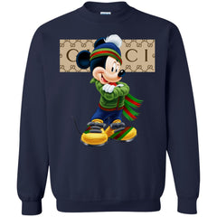 Gucci Trending Mickey T-shirt Crewneck Pullover Sweatshirt Crewneck Pullover Sweatshirt - parenttees