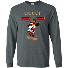 Gucci Mickey New Trending T-shirt Men Long Sleeve Shirt Men Long Sleeve Shirt - parenttees