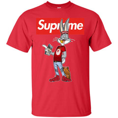 Supreme Rabbit Money Men Cotton T-Shirt Men Cotton T-Shirt - parenttees