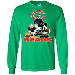 Mickey Mouse Chicago Bears American Football Nfl Sports Shirt Men Long Sleeve Shirt Men Long Sleeve Shirt - parenttees