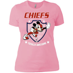 Nfl – Kansas City Chiefs Totally Awesome Mickey Mouse Super Bowl 2019 Football Women Cotton T-Shirt Women Cotton T-Shirt - parenttees