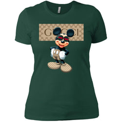 Gucci Mickey Gift Birthday T-shirt Women Cotton T-Shirt