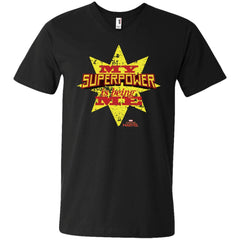 Captain Marvel My Superpower Is Being Me Men V-Neck T-Shirt Men V-Neck T-Shirt - parenttees