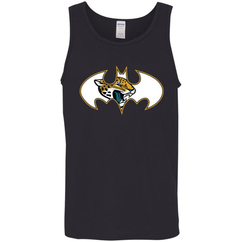 We Are The Jacksonville Jaguars Batman Nfl Mashup Men Cotton Tank Black / X-Small Men Cotton Tank - parenttees