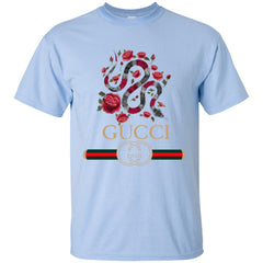 Gucci Logo Snake T-shirt Men Cotton T-Shirt Men Cotton T-Shirt - parenttees