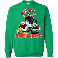 Mickey Mouse Chicago Bears American Football Nfl Sports Shirt Crewneck Pullover Sweatshirt Crewneck Pullover Sweatshirt - parenttees