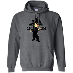 Goku Adidas Black T-shirt Pullover Hoodie Sweatshirt Pullover Hoodie Sweatshirt - parenttees