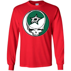 Dallas Stars Grateful Dead Steal Your Face Hockey Nhl Shirts Men Long Sleeve Shirt Men Long Sleeve Shirt - parenttees