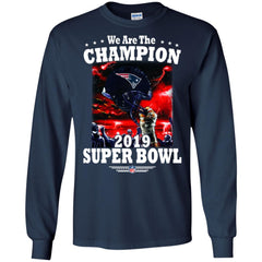 Nfl – New England Patriots We Are The Champion 2019 Super Bowl Football Men Long Sleeve Shirt Men Long Sleeve Shirt - parenttees