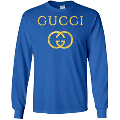 Gucci Logo Vintage Inspired Men Long Sleeve Shirt Men Long Sleeve Shirt - parenttees