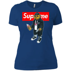 Supreme Bear Guns T-shirt Women Cotton T-Shirt Women Cotton T-Shirt - parenttees